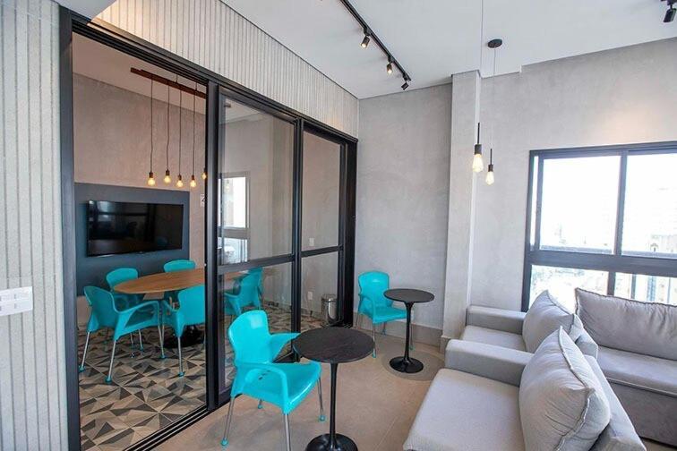 Luxo W Be ,varanda E Piscina ,perdizes, 501 公寓
