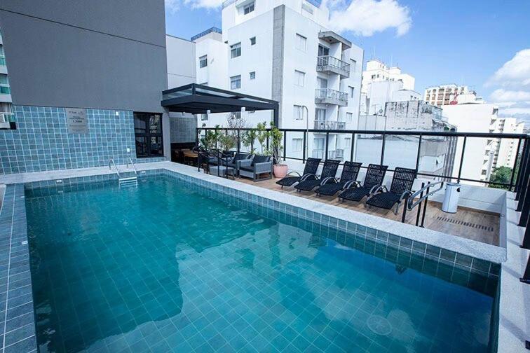 Luxo W Be ,varanda E Piscina ,perdizes, 501 圣保罗